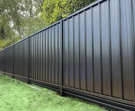 Black Aluminium fences in Albury